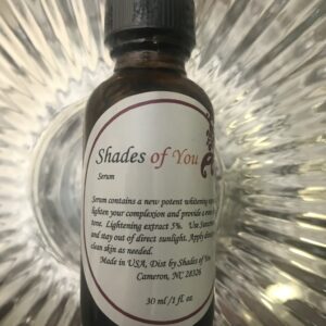 Shades of you serum bottle image